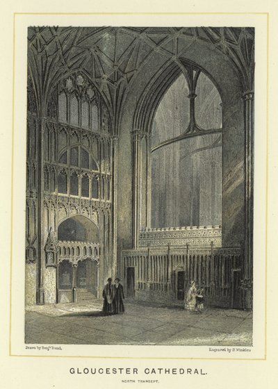 Gloucester Cathedral, North Transept by Benjamin Baud